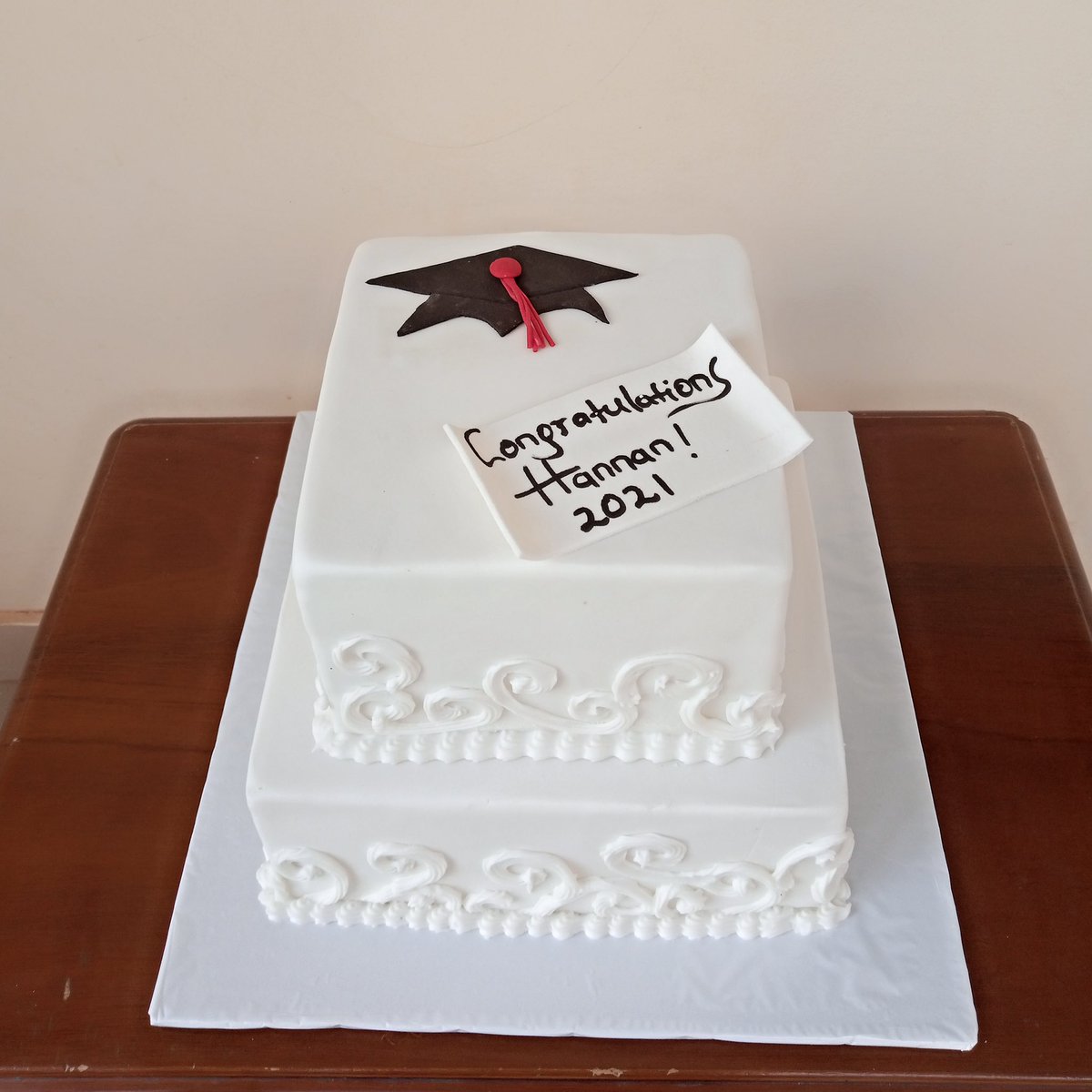 PartyPlanet256's tweet photo. It’s #graduation season for some institutions and we are here to bake your grad cake. We bake delicious cakes with gorgeous designs for all functions. Contact us on 0779 001440 or 0700 876714 to pre-order. We deliver at a fee. 

#Bakery #UOTMarketDay https://t.co/1MrYMfMPVS