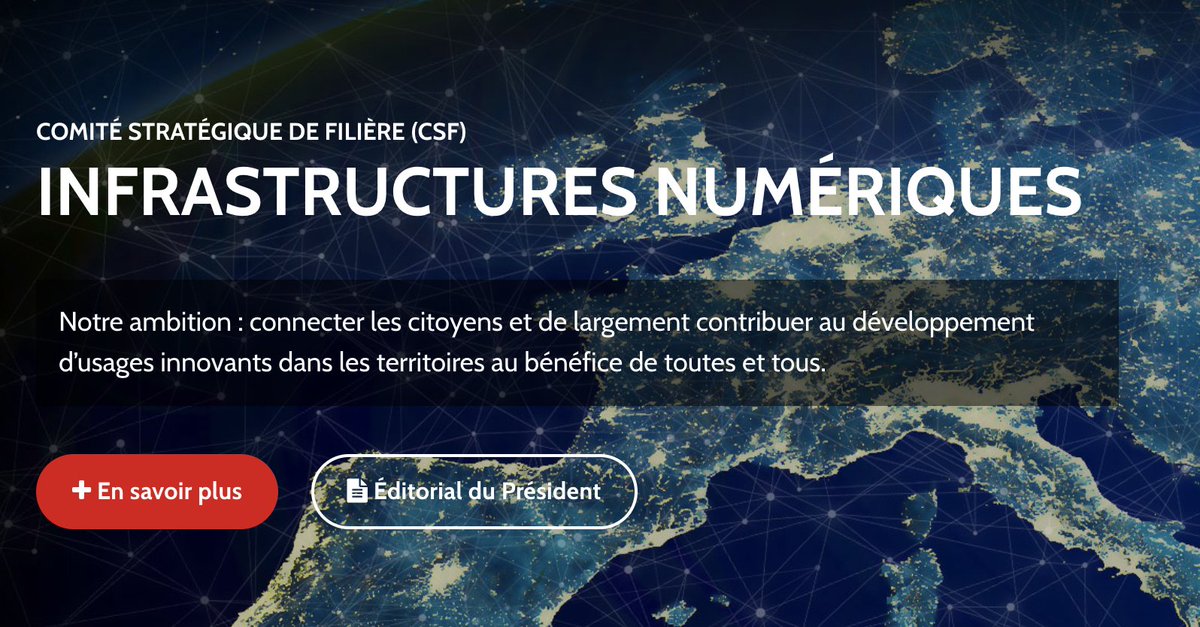 InfraNum (@infranum) on Twitter photo Le <a href="/CSFNumeriques/">CSF Infrastructures numériques</a> a désormais son site internet ! Retrouvez-y toutes les ressources et l'actualité concernant la filière des infrastructures numériques : csf-infrastructures-numeriques.fr Le <a href="/CSFNumeriques/">CSF Infrastructures numériques</a> a désormais son site internet ! Retrouvez-y toutes les ressources et l'actualité concernant la filière des infrastructures numériques : csf-infrastructures-numeriques.fr