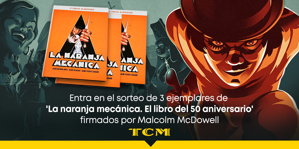 canaltcm's tweet image. 📢 ¡ATENCIÓN, CONCURSO!

Celebramos el estreno de 🍊 LA NARANJA PROHIBIDA (viernes 22:00) regalando 3️⃣ ejemplares de 📖 LA NARANJA MECÁNICA. EL LIBRO DEL 50 ANIVERSARIO firmados por Malcolm McDowell.
Haz 🔁 RT, sigue a @canaltcm y participa en el sorteo.
bit.ly/3s1E8sQ
