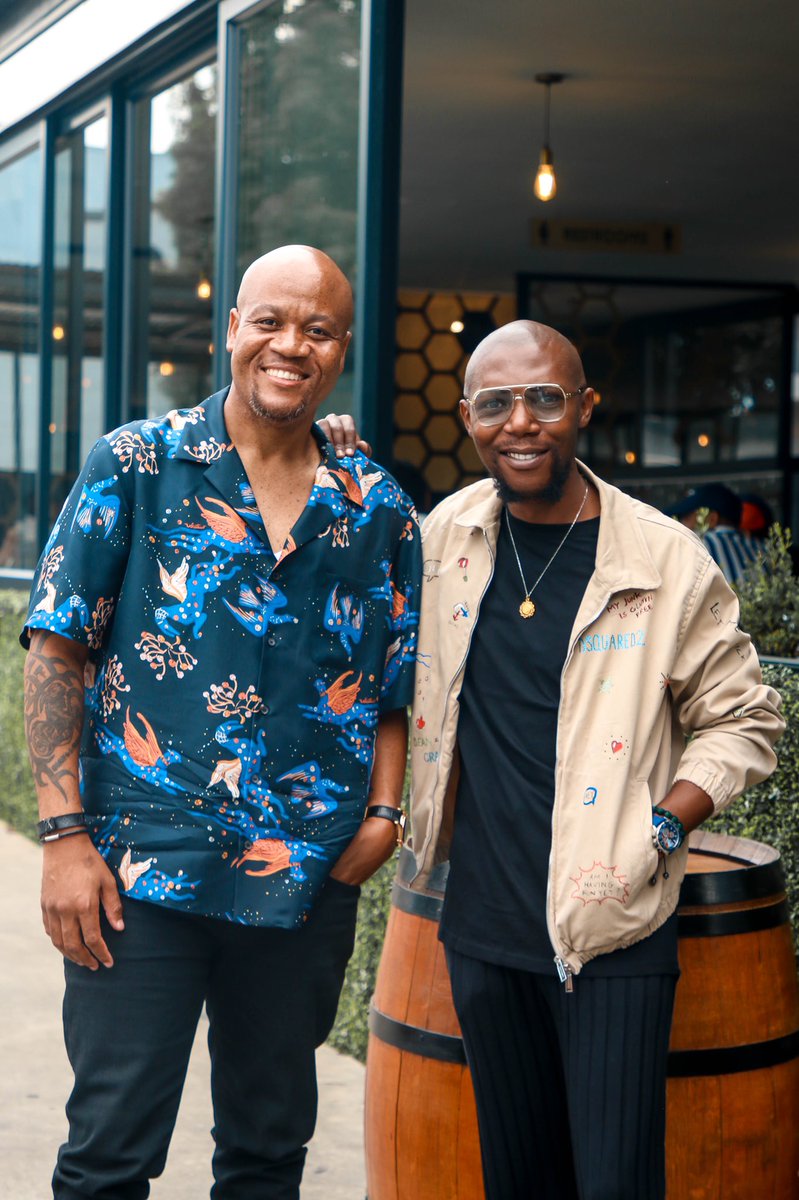 Celebrating life with my brother <a href="/TshepoTsala/">Tshepo Mashego</a> to greater heights 🥂#SOIRéE