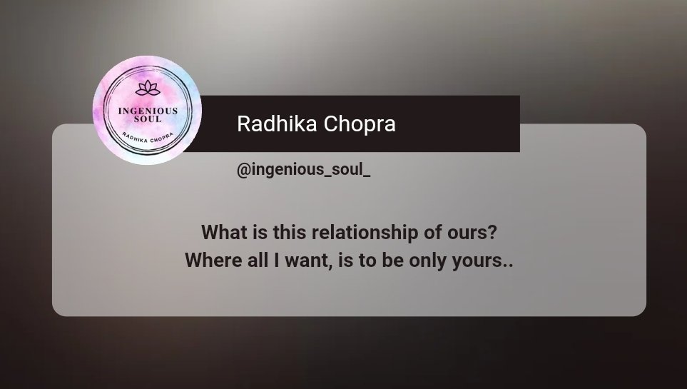 ingenious_soul_'s tweet photo. Drop a '❤️' if you agree!! 
#lovequotes #relatable #writers #poets #poetwitter #quoteoftheday

Follow @ingenious_soul_ for more! https://t.co/xkQYFRW7i3