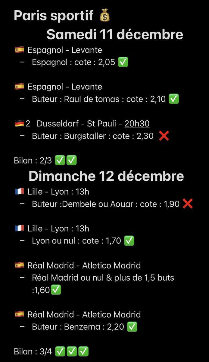 pronosaxt's tweet photo. Salut Twitter, 
Il y a quelques jours j’ai créé un compte tiktok (@pronosaxt) pour les paris sportifs et je vais aussi me lancer sur Twitter 
N’hésitez pas à follow, aimer et partagez, du lourd va arriver ✅
Voici les résultats du week-end : https://t.co/ubnKXtwDXf