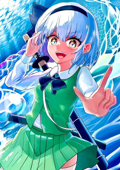 #2021年もあと少しなので今年の作品の中で特に気に入っている作品を上げる
#魂魄妖夢
#東方Project
妖夢を、来年も描く 