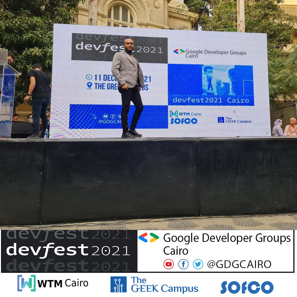 GDGCairo's tweet photo. Google developers group's devfest Cairo
Want to say Thank you to
👉Eng. Ahmed Abu Al-Dahab who Taken stage by storm on and talk about Flutter 2.8
Thanks Abu Al-Dahab for This great session, your efforts and being our guest. ❤️🔥🔥
#DevFest2021
#devfestcairo2021
#GDGcairo https://t.co/9x9k2eS42A