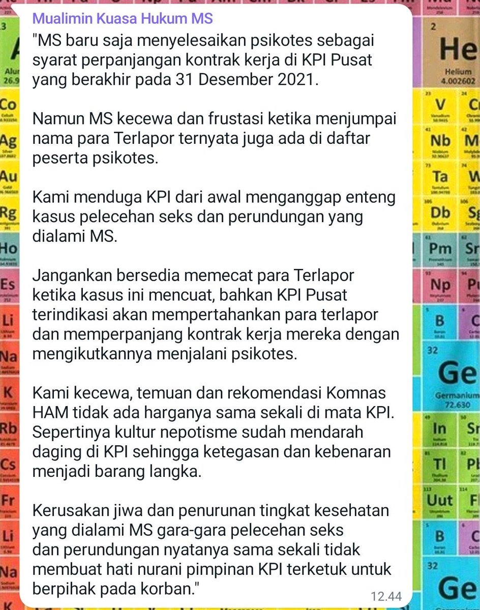 tubirfess's tweet photo. 2beer! Pelaku bully KP* gak dipecat dan kontraknya malah di perpanjang 👍🏻 https://t.co/kRISA6jg6U