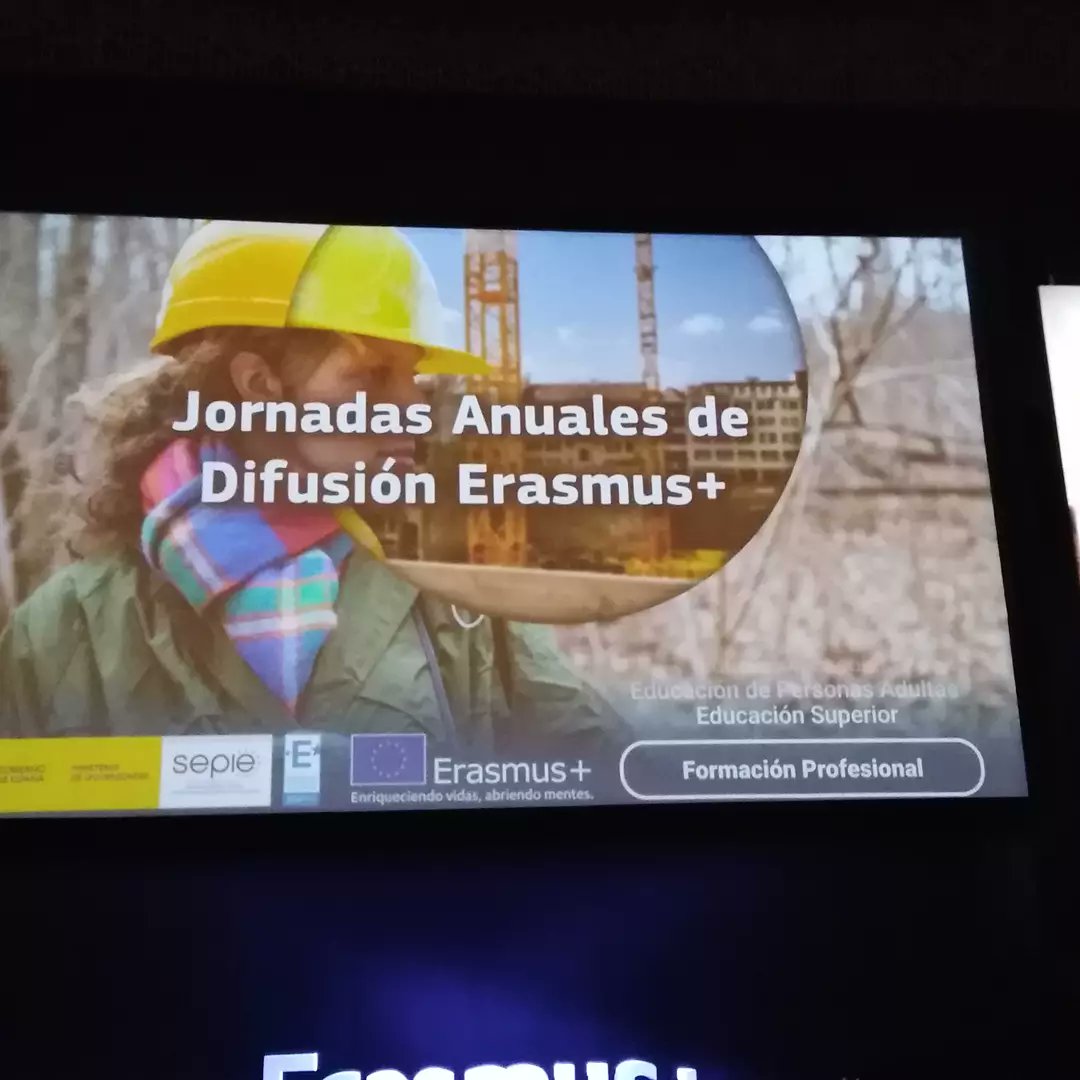 ESHTerasmus's tweet photo. A punto de empezar las Jornadas Anuales de Difusión #erasmusplus https://t.co/u8UuM7dQ5K