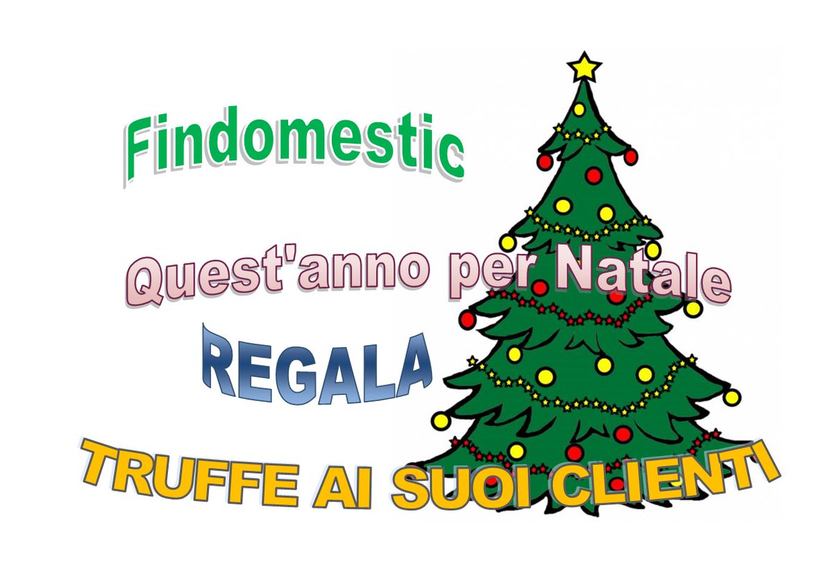 mujerloca2000's tweet photo. Quest'anno sotto l'albero #Findomestic ci ha messo una #truffa. 
2000 euro di #truffa sotto l'albero. 
Grazie #Findomestic!
#Pishing Findomestic non tutela i suoi clienti e ringrazia i truffatori per incrementare il suo giri di affari. https://t.co/MOaV5wegcN
