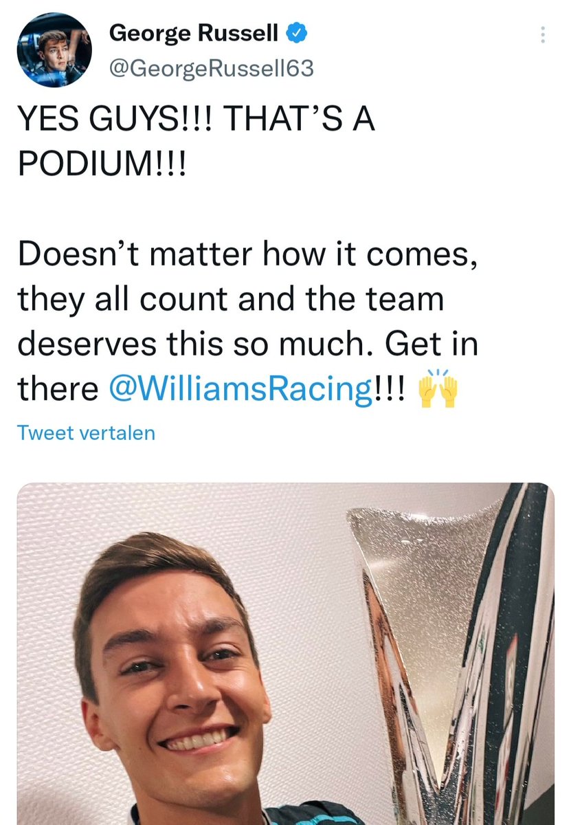jeroenscholte50's tweet photo. Hypocrisie heeft gisteren een naam en gezicht gekregen: 

@GeorgeRussell63 https://t.co/xxJnn1NCz7