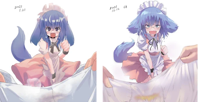 #一年間で絵が上達してるか見てみましょう 
一番の変化はsaiからクリスタに乗り換えたことかもしれないですわね 