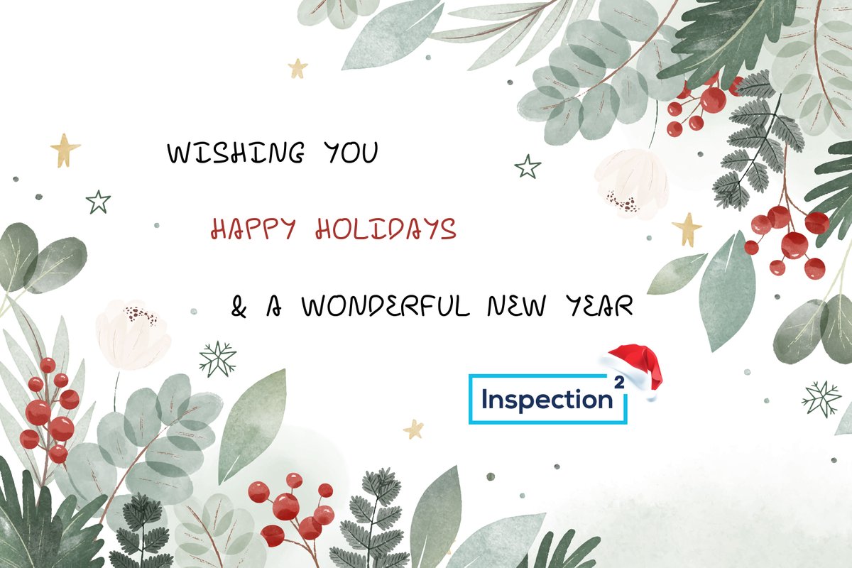 inspectionsq's tweet photo. To all our customers, suppliers, partners, colleagues, followers and friends, we wish you a very happy holiday season and a healthy and prosperous New Year.

Thank you for your continued #support and #partnership. We look forward to working with you in the years to come. https://t.co/EC7CkERYUJ