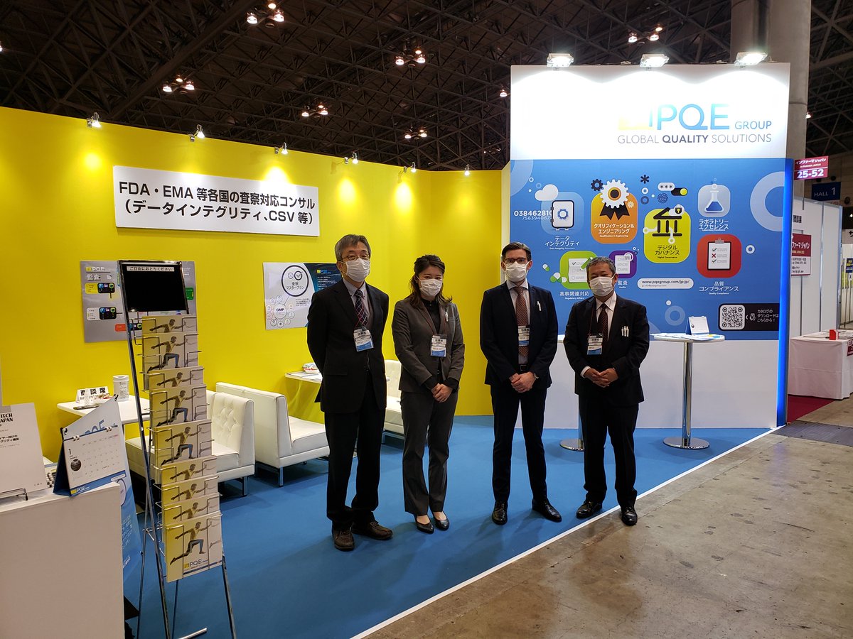 PQEGroup's tweet photo. Thanks to everyone who visited our team at @PQEGroup's booth during @INTERPHEX Japan. It was a pleasure for us to see you again in person. Our experts are always at your disposal to handle all your quality issues.
#pqegroup #pqejapan #inpharmajapan #interphexjapan https://t.co/22V5pESa9p