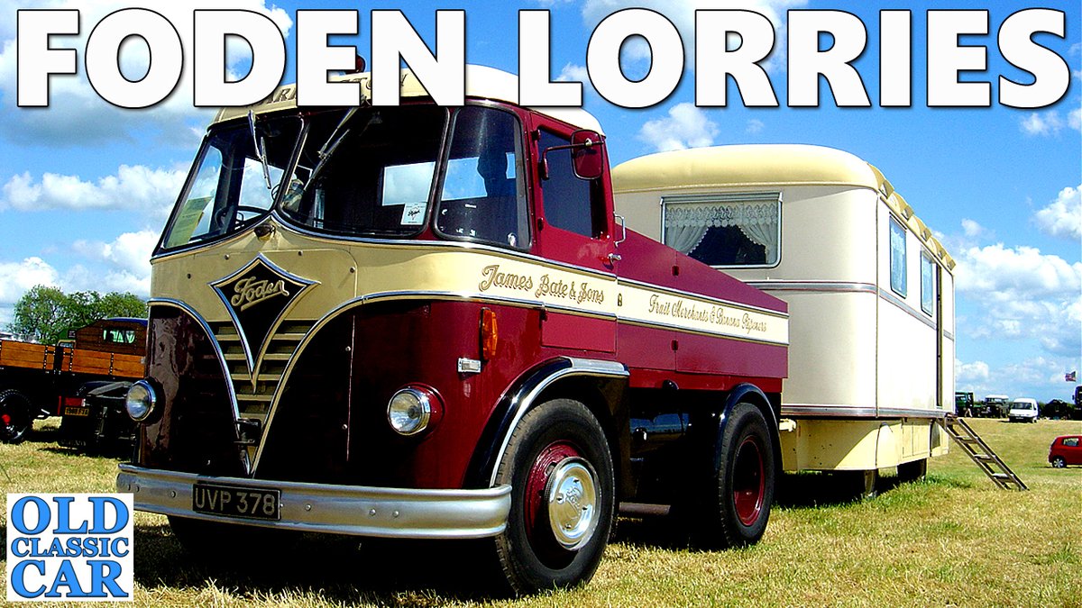 oldclassiccar's tweet photo. #Sandbach built #Foden lorries of the 1920s to the 1970s make up today's photo upload to https://t.co/3M9f61RlJW today #classictrucks #classiclorries #trucking #roadhaulage #cheshire https://t.co/bwGyzsfzsy