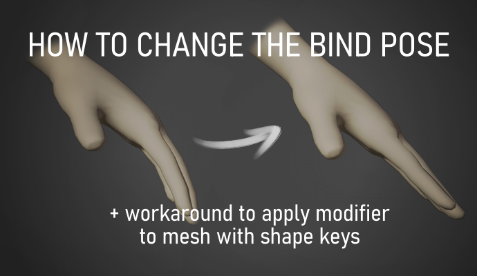 ArminHalac's tweet image. Hey all! I&apos;m continuing my quest of sharing rigging knowledge that is hard to find elsewhere, so here is a guide for easily adjusting the bind pose.
And as a bonus, how to apply modifiers to meshes with shape keys.

👉patreon.com/posts/59854849👈

#b3d #rigging #rigtip #gamedev