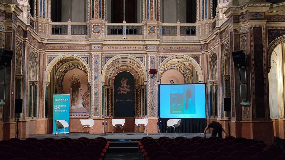 Todo listo para arrancar el Demo Day #ThinkTankSmartCities
Gracias a <a href="/dipvalencia/">Diputació de València</a> por acogernos en el Centro Cultural de la Beneficencia
