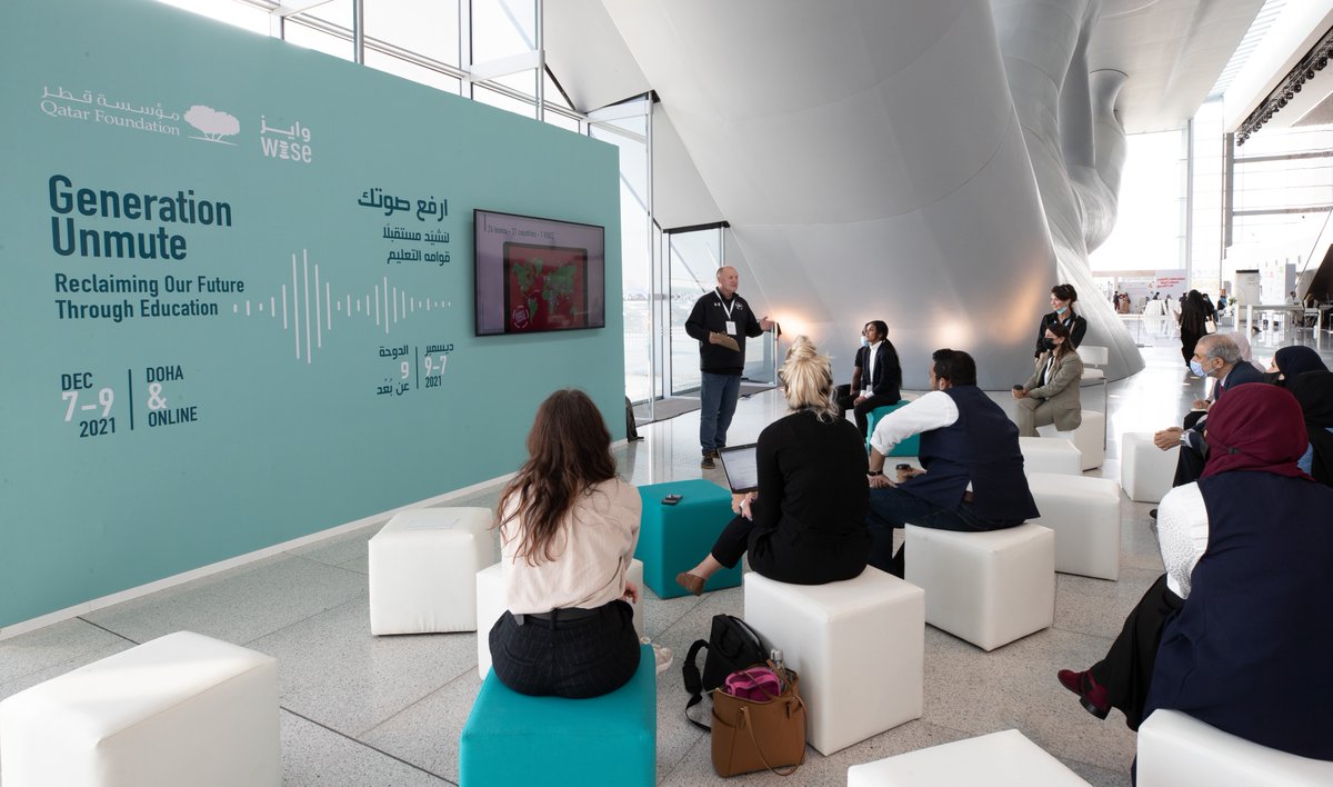 QF's tweet photo. At this year’s #WISEsummit, @StreetChildUtd young leaders came in to empower the voices of street-connected people and emphasize the value of providing all children with the necessary opportunities for them to fulfill their potential.
Read more:
https://t.co/Ed6X0TmxA2 https://t.co/zkPupCb9pu