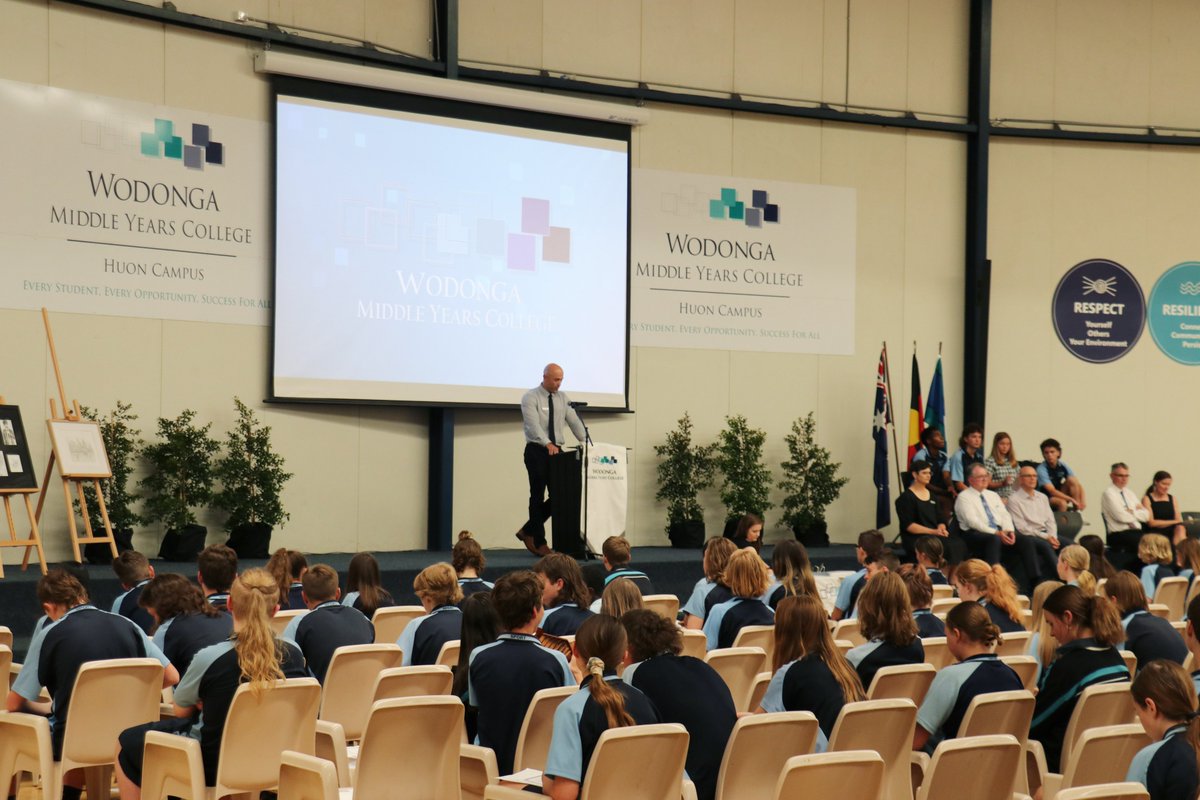 WodongaMiddleYC's tweet photo. Today we celebrated the achievements of our students at the end of year awards presentation, take a look #GottaBeAtWMYC https://t.co/NRGjwJPpJH