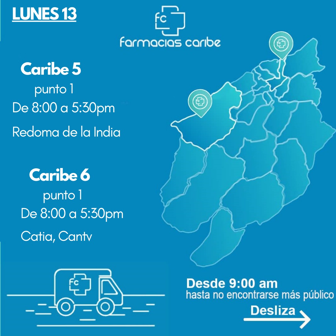 fcaribemovil's tweet photo. Operativo lunes 13

Acércate

Te esperamos

Medicamentos a bajo costo

Siempre demostramos con hechos que juntos hacemos más!

@NicolasMaduro @nicmaduroguerra @DhelizAlvarez @HectoRodriguez  @danielgomezvzla https://t.co/owo6imz9hk