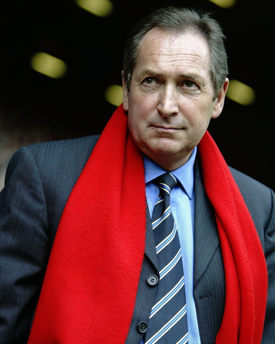 LFC's tweet photo. Remembering the late, great Gerard Houllier three years since his sad passing ❤️

A manager who embodied the spirit, success and philosophy of the club. Thank you for everything, Gerard. https://t.co/So9BrFHVuI