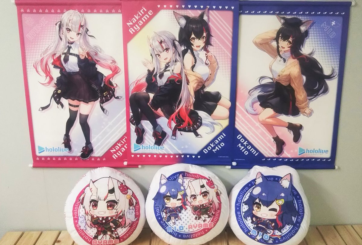百鬼あやめ/大神ミオ 全12種《コンプリート》 モーリーオンライン限定