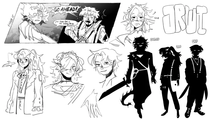 #jrwifanart doodles 