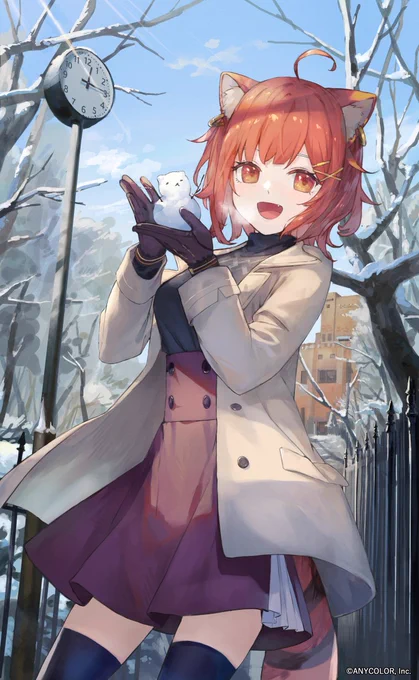 「☃#にじさんじウィンターデート2021」にて
葉加瀬冬雪、ラトナ・プティのイラストを担当させて頂きました!✨
よろしくお願いします～! 