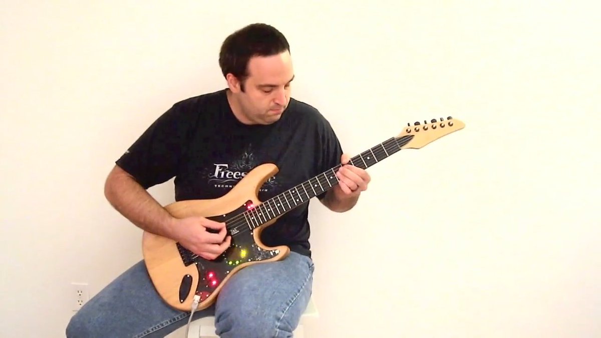 gzunigah's tweet image. Active Pickguard Makes For A Great Guitar Mod hackaday.com/2021/12/13/act… #MusicalHacks #digitalsignalprocessing #dsp