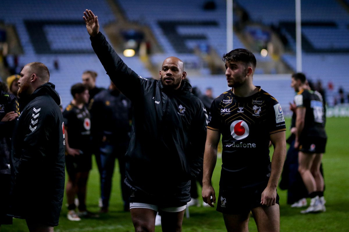 🏟️ Congratulations to our 6⃣ @ChampionsCup debutants @CBSArena yesterday... 👏 #MondayMotivation from @Wasps_Academy products @Cameron_Anders and Kieran Curran ➕ @lamehson, @Wusty9, @Tommy_mathews10 and @daanfrost1!