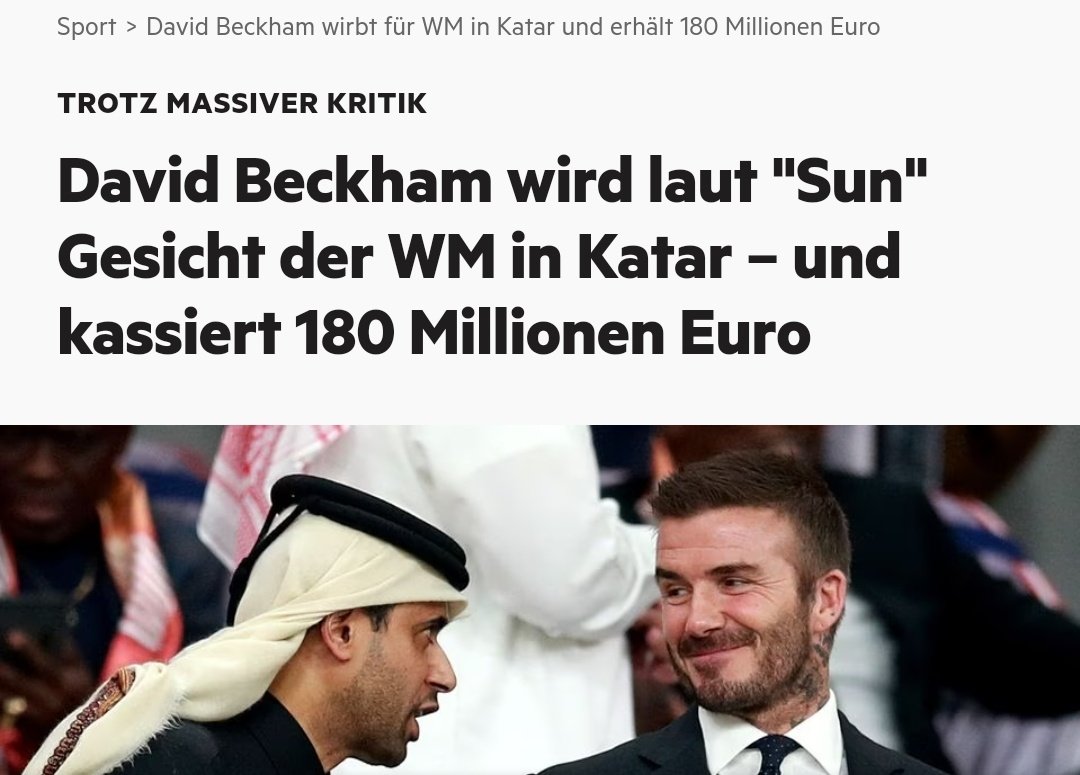 kapitalismus ist wenn 15 tausend arbeiter*innen in katar bei dem bau von wm-stadien für eine handvoll ölkapitalisten sterben müssen, während david beckham dabei 180 mille verdient