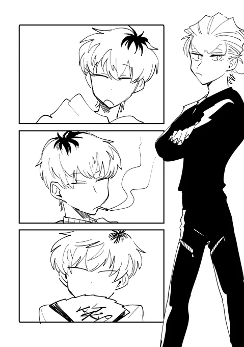 描いてるやつ 