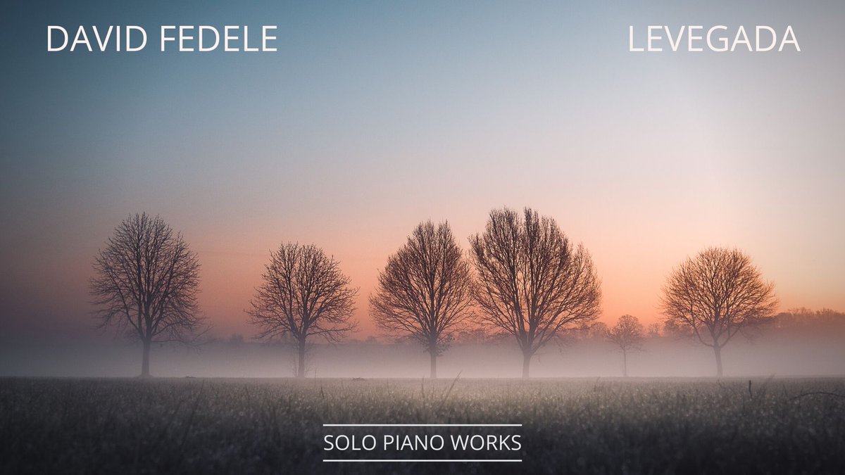 My latest album "LEVEGADA (Solo Piano Works) is out now!   🎵
This is my most intimate and personal musical work to date, composed and recorded in and out of lockdowns over the past 18 months.
Available here: 
🎹 smarturl.it/levegadadavidf…
#solopiano #classicalpiano