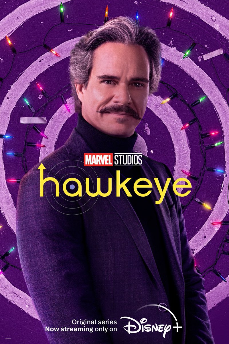 MarvelStudios's tweet photo. Meet Eleanor Bishop and Jack Duquesne. Start streaming Marvel Studios’ @HawkeyeOfficial now on @DisneyPlus. #EleanorBishop #JackDuquesne https://t.co/P0xwmk0LFD