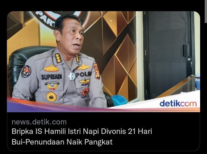 Puspen_PKI's tweet photo. "21 hari."

kerja kalo gk viral, gk bener. suka malak dijalan. jdi backingan pengusaha. anggota sok-sok an macam preman. kalo salah, dihukum ringan.

mending bubar aja, deh. https://t.co/3HUIhjLeRa