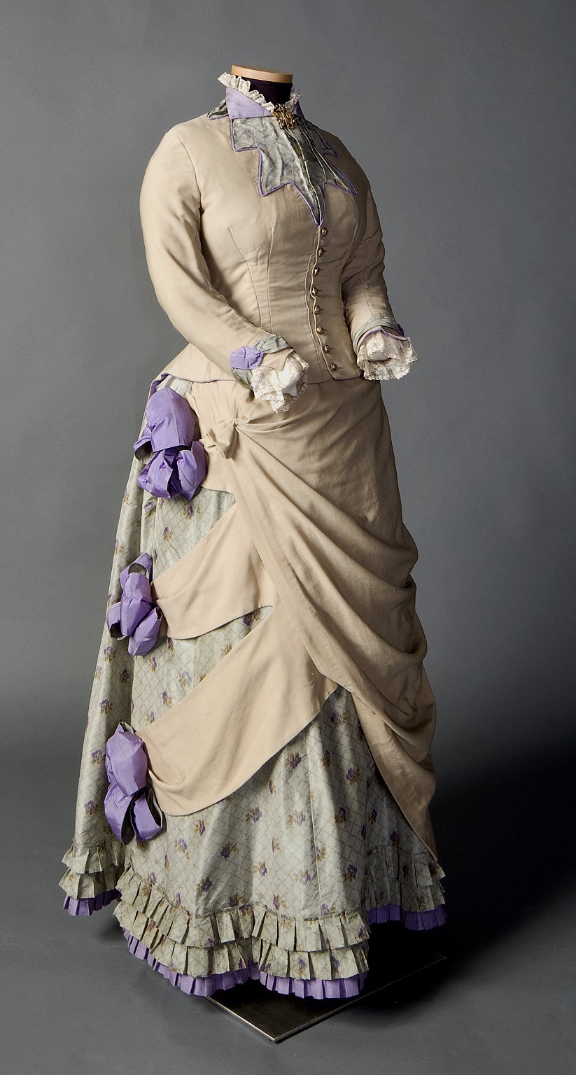 WikiVictorian on Twitter: "Day dress, 1882-85. Smith College Historic
