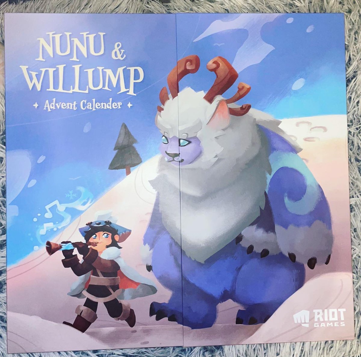 WizzyWildRift's tweet photo. Advent calender from @riotgames thank you so much ! https://t.co/JBfzejRsr5