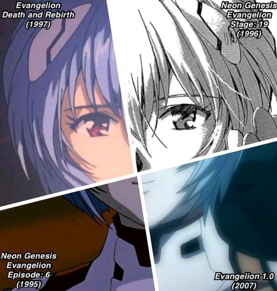 90sPlug's tweet photo. The evolution of Evangelion https://t.co/d9xskjWjsz