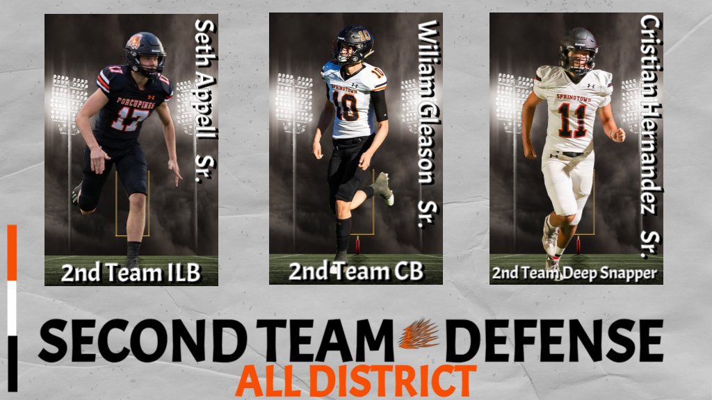 PineFootball's tweet photo. 🏈🏆Congrats to these Porcupines for their
District 4-4A 2nd Team Defense Selections!!

#itsagreatdaytobeaporcupine https://t.co/fffMiReBaV