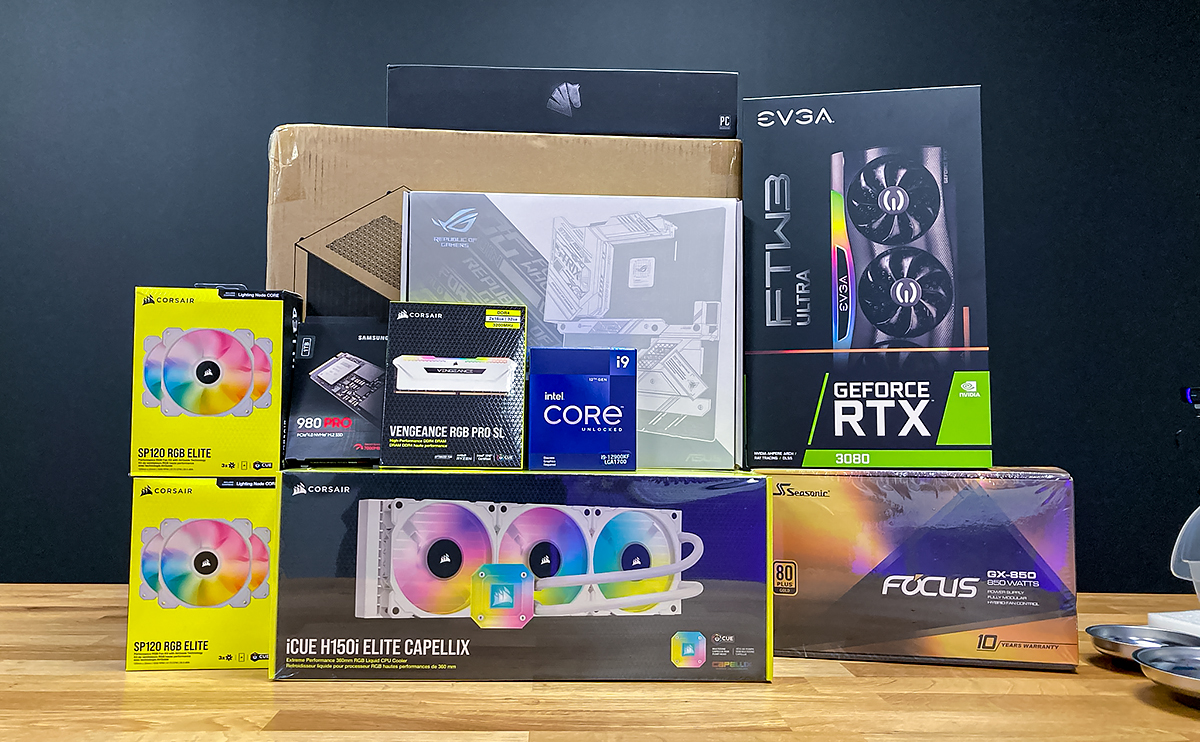 StinceBuilt's tweet photo. Good Morning! We're LIVE! 🔴🔴

Today's build you say? How about a 12900k + RTX 3080 Whiteout?!

Need we say more?
https://t.co/V4DNGBPDQm

#Live #PCBuilding #Twitch https://t.co/Yopetc8yoY