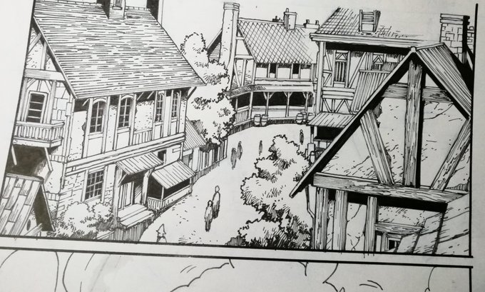 目が疲れますねん。こー言うのを描いてて年食ったと思うのは平行線を入れるつもりで描いててしっかりずれてしまうときだな。まぁそんなときは仮想世界だからそー言うもんですと開き直るしかない。 