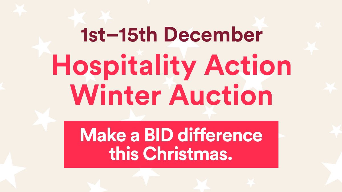 Mitchell Collier (@mitchcoll21) on Twitter photo Last couple of days to get your bids in for the <a href="/HospAction/">Hospitality Action</a> #winterauction
Not only are you helping such an incredible cause that provides an essential lifeline to many but you could get some awesome prizes too! #winwin
Follow the link for more details! hospitalityaction.org.uk/winter-auction/ Last couple of days to get your bids in for the <a href="/HospAction/">Hospitality Action</a> #winterauction
Not only are you helping such an incredible cause that provides an essential lifeline to many but you could get some awesome prizes too! #winwin
Follow the link for more details! hospitalityaction.org.uk/winter-auction/