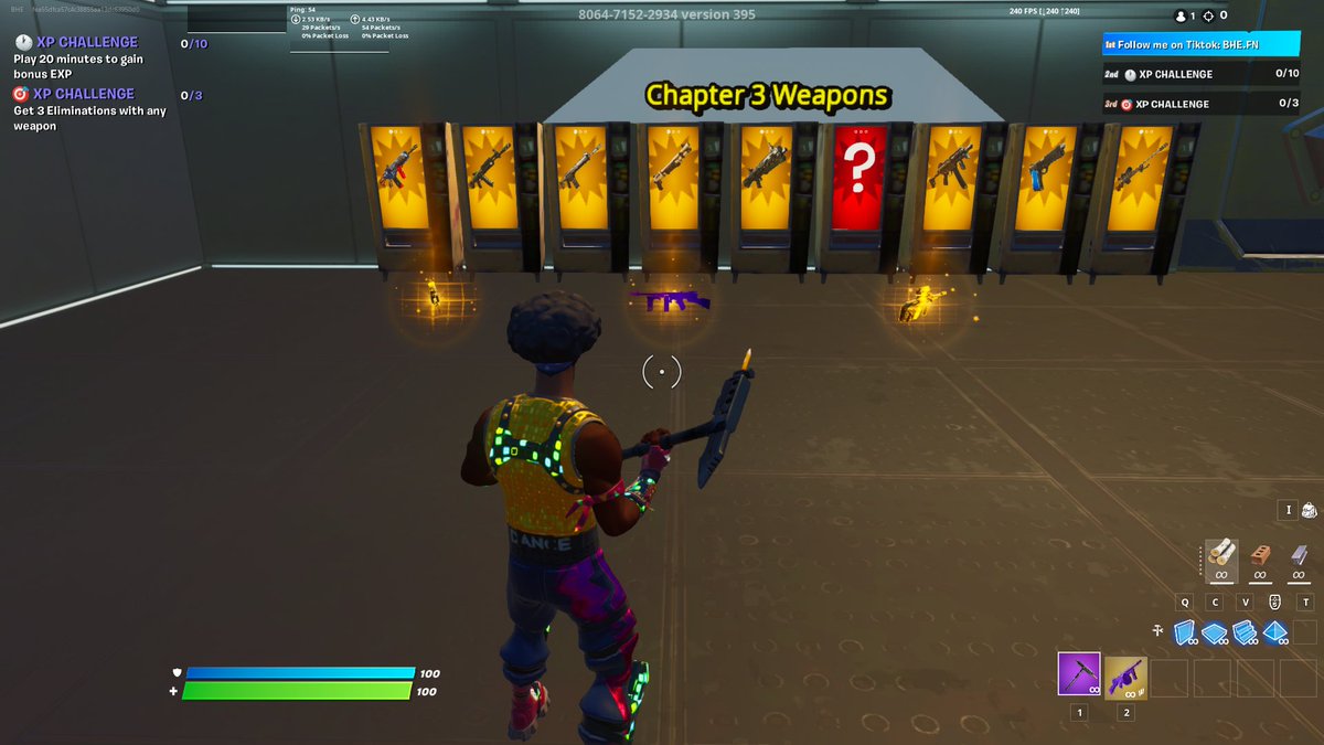 The new mythic guns are now in my map except for the Brutus’ Minigun for obvious reasons😅
have fun ♥️