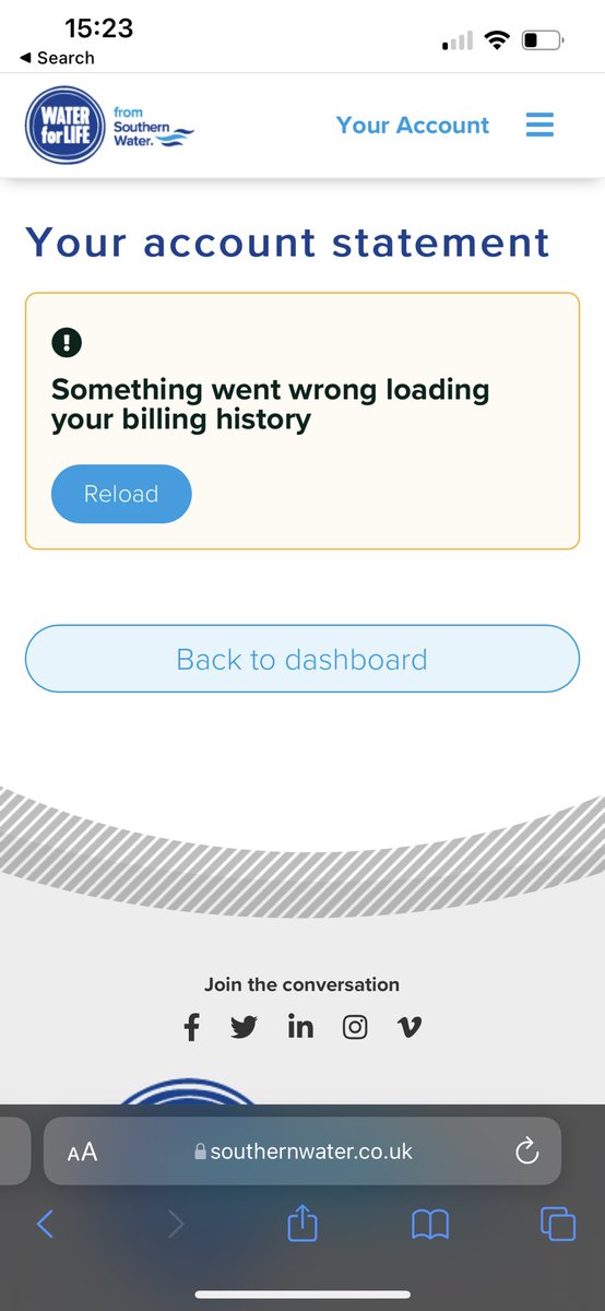 ReidKriston's tweet photo. @SouthernWater this gets a bit boring after a year or so of no fixes https://t.co/H1SGnLnYim