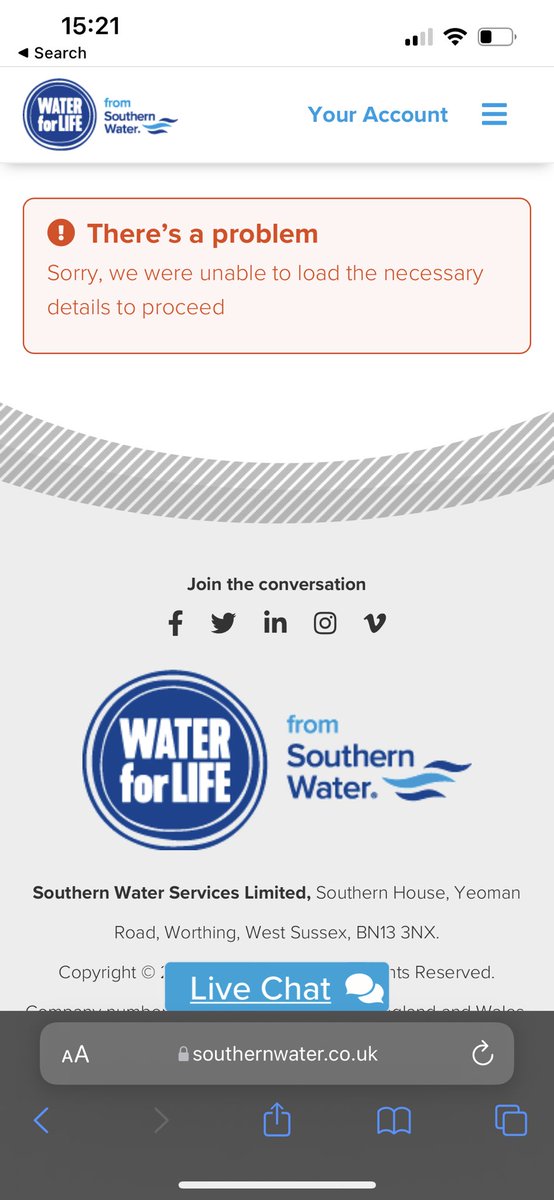 ReidKriston's tweet photo. @SouthernWater this gets a bit boring after a year or so of no fixes https://t.co/H1SGnLnYim