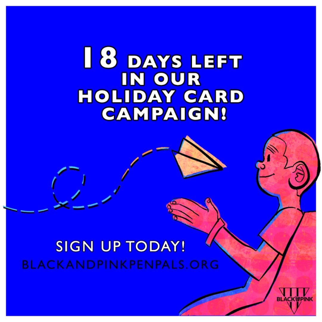 BLACKandPINKorg's tweet image. We already have 14,111 inside members receiving holiday cards! 💌

Can you help us meet our goal of getting each of our 19,000 inside members a holiday card this season? 💞

Head to blackandpinkpenpals.org to sign up!