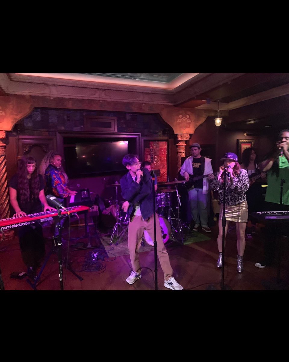 KamFranklin's tweet photo. Good news! My jam and “Bayou City Comeback Chorus” film screening tonight are now ALL AGES! First time we’ve ever done it like that, but the Covid rules at @hobhouston still apply.

Check out a few of the photos from our previous gatherings. https://t.co/6nzYcoGO43