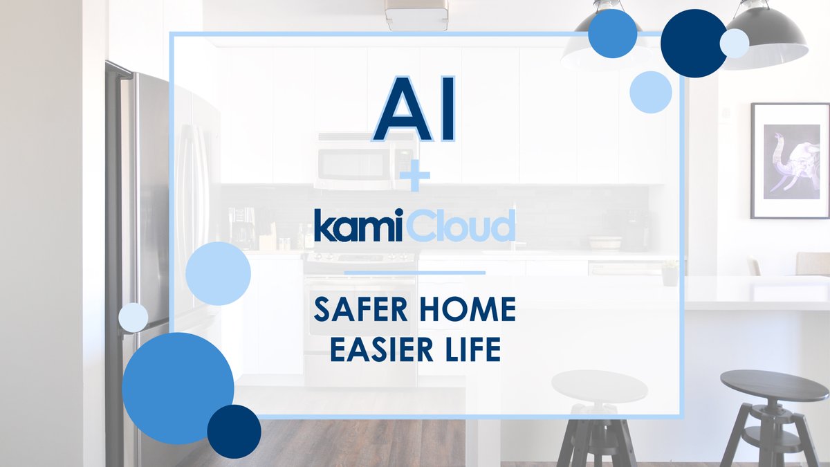 Safer home. easier life. Something we all can appreciate it. Kami Cloud is enhanced with AI so you have a safer home. Tap below to learn more hubs.ly/Q0106gbV0