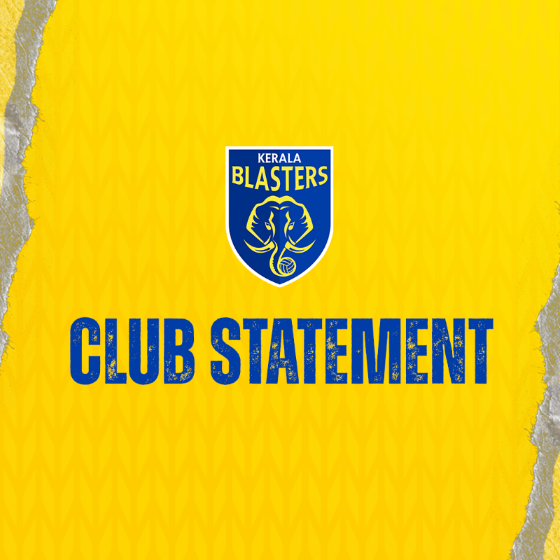 KeralaBlasters's tweet photo. Read the statement in full here ⤵️