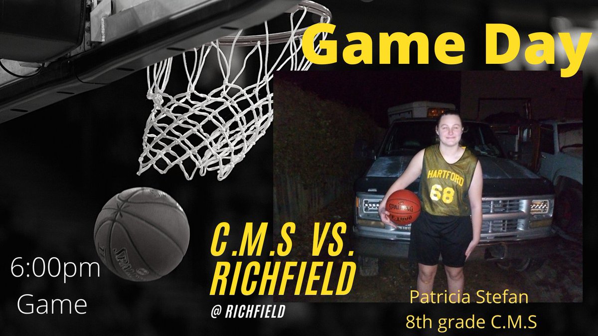 It's Game Day!! First game of the season for 8th Grade Girls at CMS!!