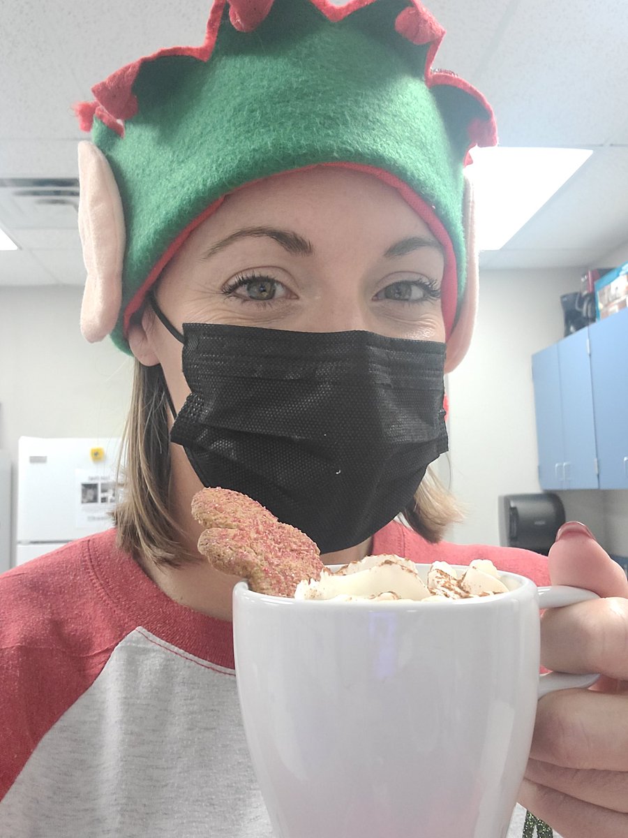 Day 1 of PTA festivities for the staff: coffee, tea, and hot cocoa! 🎄🎅 <a href="/BluebonnetRRISD/">BluebonnetElementary</a>