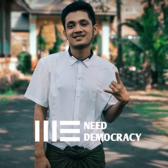 shaa81224's tweet photo. Zin Myo Min aka Ko Zinn, an anti-coup activist in Dawei township, has been sentenced to 11 years in prison on three charges by military court in Dawei Prison on December 9.  #WarCrimesOfJunta #Dec13Coup #WhatsHappeningInMyanmar https://t.co/bE9rnNHGys