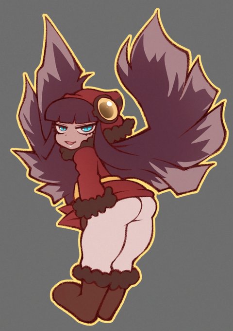 今日だらだらとメガテンしてたら寝る前にショボちゃん描きたくなったのでモー・ショボーを描きました 